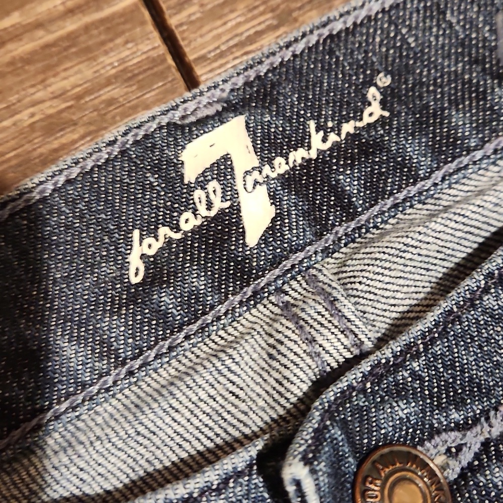 ❤️ 7 FOR ALL MANKIND Y2K VINTAGE BOOTCUT JEANS, 8 (29) - Picture 9 of 15
